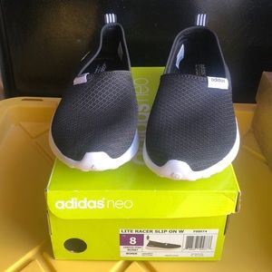 Adidas Lite racer slip on W sz 8